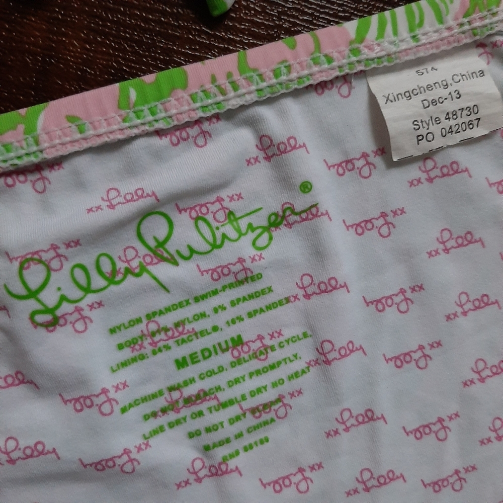 Lilly Pulitzer Sunnyside Lion Print Bikini Size M - Picture 6 of 6